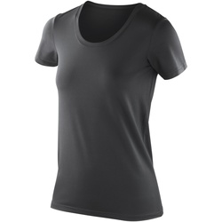 textil Dame T-shirts m. korte ærmer Spiro SR280F Black
