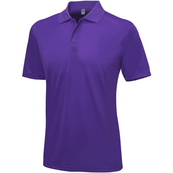 textil Herre Polo-t-shirts m. korte ærmer Awdis Smooth Purple
