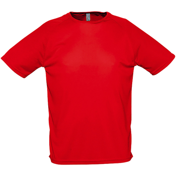 textil Herre T-shirts m. korte ærmer Sols 11939 Rød