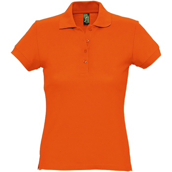 textil Dame Polo-t-shirts m. korte ærmer Sols 11338 Orange