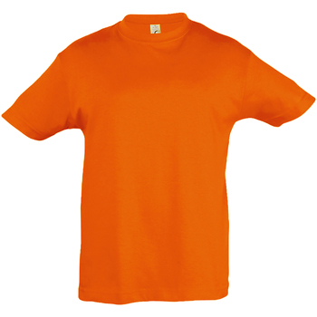 textil Børn T-shirts m. korte ærmer Sols 11970 Orange