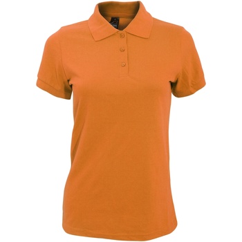 textil Dame Polo-t-shirts m. korte ærmer Sols 10573 Orange