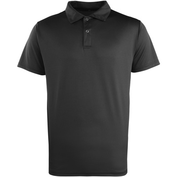 textil Polo-t-shirts m. korte ærmer Premier PR612 Black