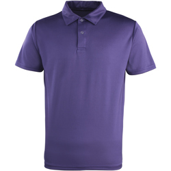 textil Polo-t-shirts m. korte ærmer Premier PR612 Purple