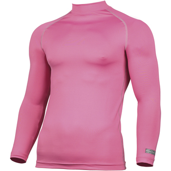 textil Herre Langærmede T-shirts Rhino RH001 Pink