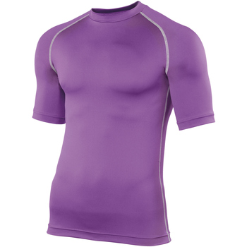 textil Herre T-shirts m. korte ærmer Rhino RH002 Purple