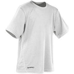 textil Dreng T-shirts m. korte ærmer Spiro S253J White