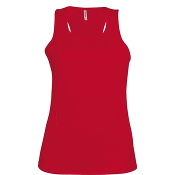 textil Dame Toppe / T-shirts uden ærmer Kariban Proact Proact Rød