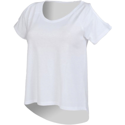 textil Dame T-shirts m. korte ærmer Skinni Fit SK233 White