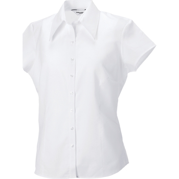 textil Dame Skjorter / Skjortebluser Russell J955F White