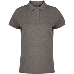 textil Dame Polo-t-shirts m. korte ærmer Asquith & Fox  Charcoal