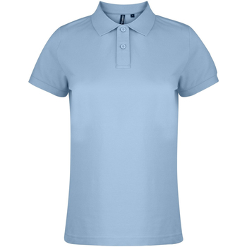 textil Dame Polo-t-shirts m. korte ærmer Asquith & Fox  Blå