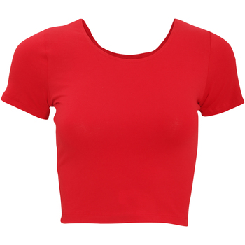 textil Dame T-shirts m. korte ærmer American Apparel RSA8380W Red