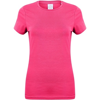 textil Dame T-shirts m. korte ærmer Skinni Fit SK121 Flerfarvet