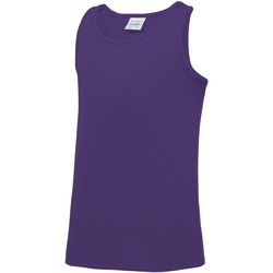 textil Børn Toppe / T-shirts uden ærmer Awdis JC07J Purple