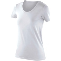 textil Dame T-shirts m. korte ærmer Spiro S280F White