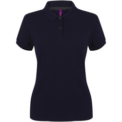 textil Dame Polo-t-shirts m. korte ærmer Henbury HB102 Navy
