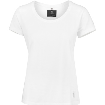 textil Dame T-shirts m. korte ærmer Nimbus NB72F White