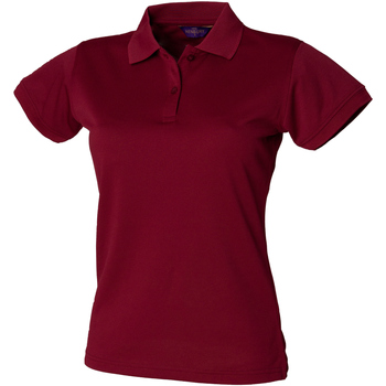 textil Dame Polo-t-shirts m. korte ærmer Henbury Coolplus Flerfarvet