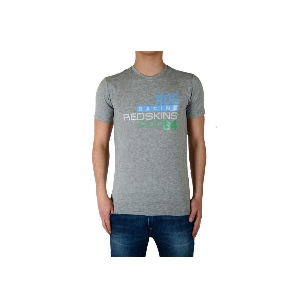 textil Pige T-shirts m. korte ærmer Redskins 39868 Grå