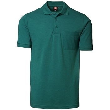 textil Herre Polo-t-shirts m. korte ærmer Id  Grøn