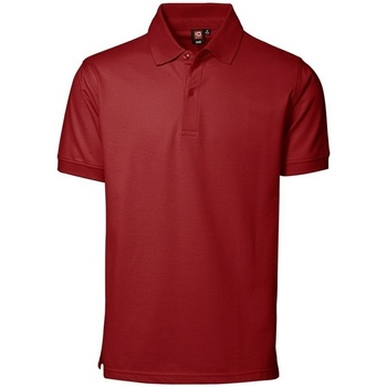 textil Herre Polo-t-shirts m. korte ærmer Id  Rød